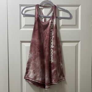 Burn Boot Camp Women's Tie-Dye Tank Top - Pink and White